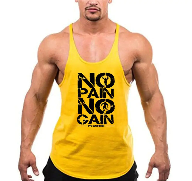 Men's Stringer Tank Top for Gym by the Brand, Bodybuilding Clothing