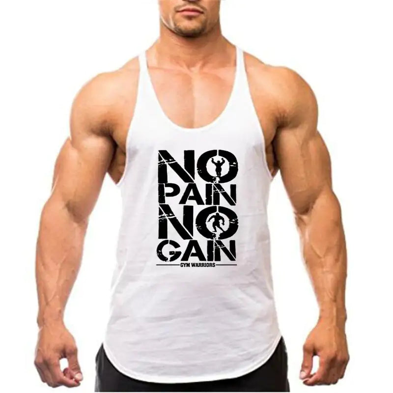 Men's Stringer Tank Top for Gym by the Brand, Bodybuilding Clothing