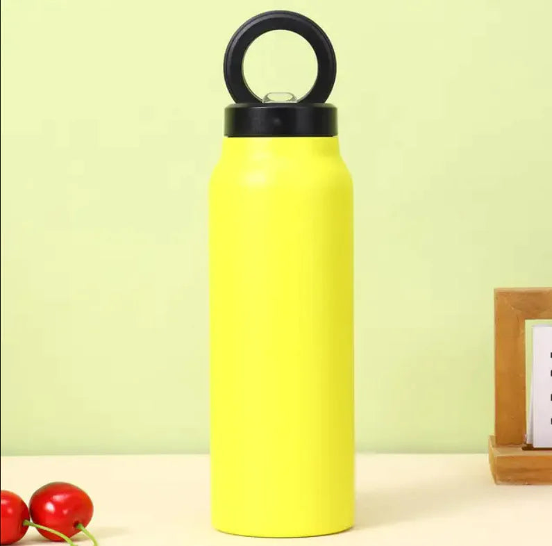 24 Oz Insulated Water Bottle with Phone Mount