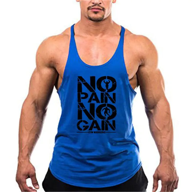 Men's Stringer Tank Top for Gym by the Brand, Bodybuilding Clothing